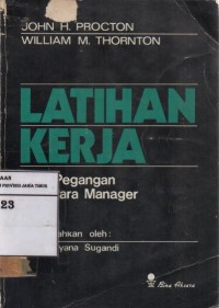 Latihan Kerja Pegangan Bagi Para Manager