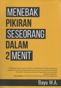 Menebak Pikiran Seseorang Dalam 2 Menit