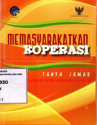 Memasyarakatkan Koperasi