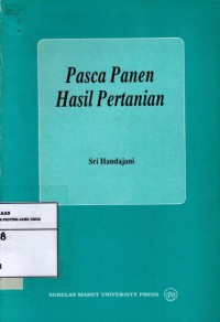 Pasca Panen Hasil Pertanian