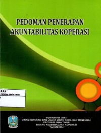 Pedoman Penerapan Akuntabilitas Koperasi