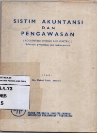 Sistim Akuntansi Dan Pengawasan (Accounting sytems and control)