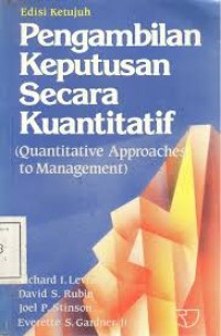 Pengambilan Keputusan Secara Kuantitatif