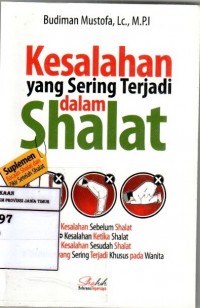 Kesalahan yang sering terjadi dalam shalat