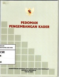 Pedoman pengembangan kader