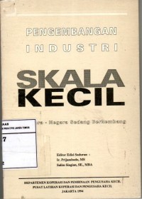Pengembangan Industri Skala Kecil Di Negara-Negara Sedang Berkembang