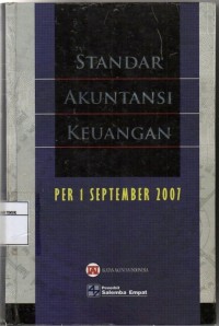 Standar akuntansi keuangan per 1 september 2007