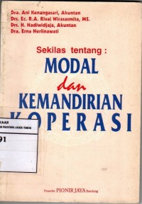 Sekilas Tentang : Modal Dan Kemandirian Koperasi