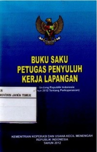 Buku Saku Petugas Penyuluh Kerja Lapangan