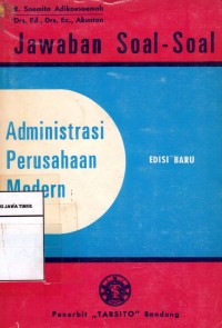 Administrasi Perusahaan Modern