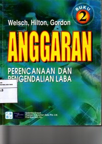 Anggaran Perencanaan Dan Pengendalian Laba: Buku 2