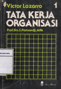 Tata Kerja Organisasi (1)